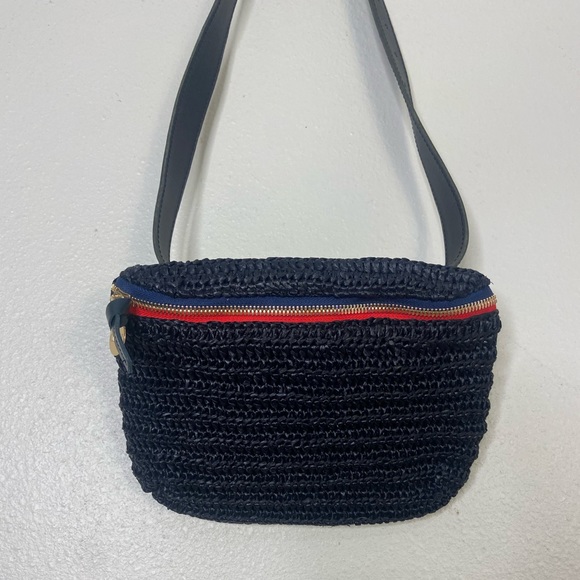 Clare V Handbags - Clare V Blue Woven Bag